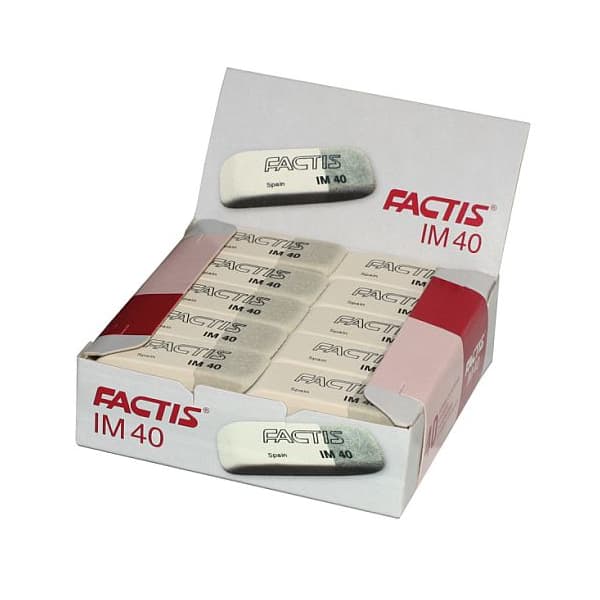 Factis IM40 Dubbelsidig Eraser IM40025P