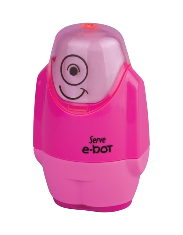 Server E-Bot Pink EBT09ROZ skærper med viskelæder
