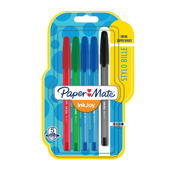 Paper-Mate INKJOY 100 CAP penna /5st/ BLISTER 1956735