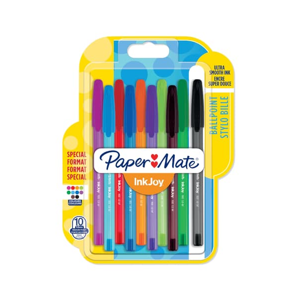 Paper-Mate INKJOY 100 CAP penna /8+2 st./ PÅ BLISTER 1956751