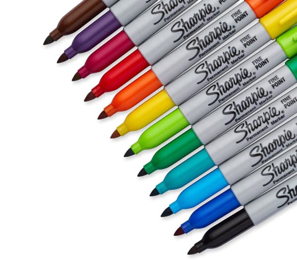 Marker Permanent Sharpie Fine Point Sort F 1,0mm S0810930