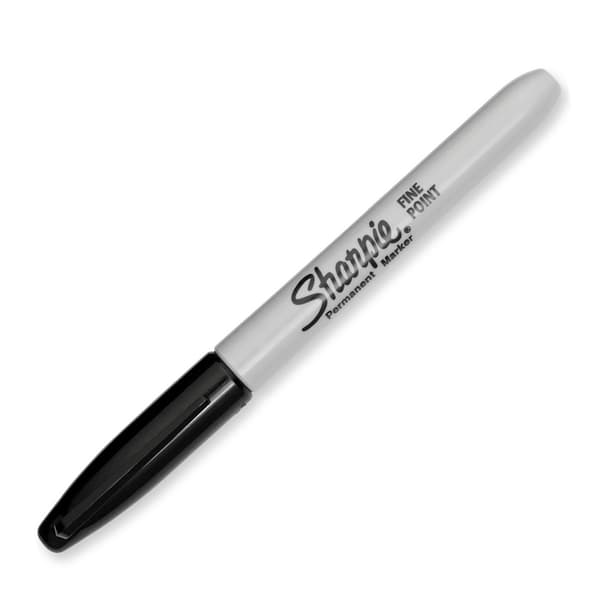 Marker Permanent Sharpie Fine Point Sort F 1,0mm S0810930