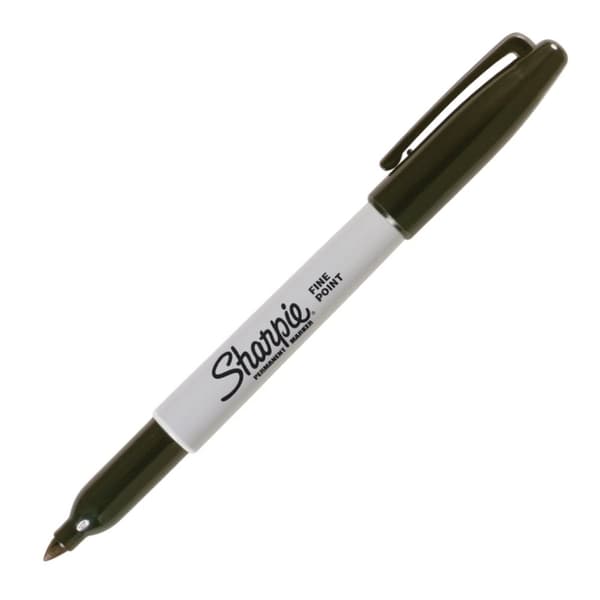 Marker Permanent Sharpie Fine Point Sort F 1,0mm S0810930