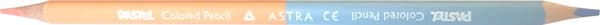 Dobbeltsidede pastelblyanter Astra 12 stk = 24 farver 312120003