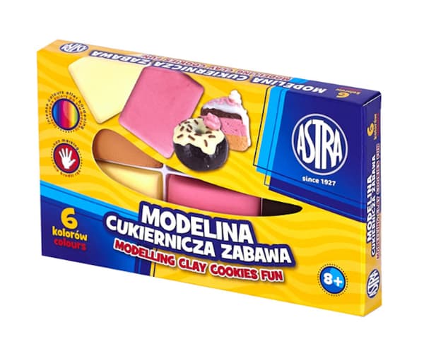 Astra Modeling Clay 6 Colors Confectionery Fun 304114001
