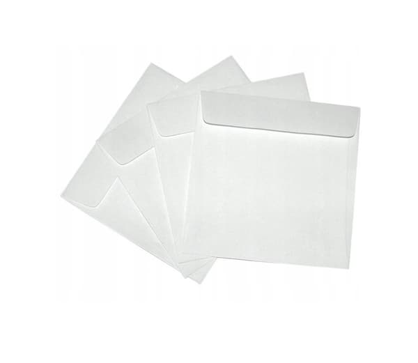 CD/DVD Konvolutter Firkantet 127x127 1000 stk