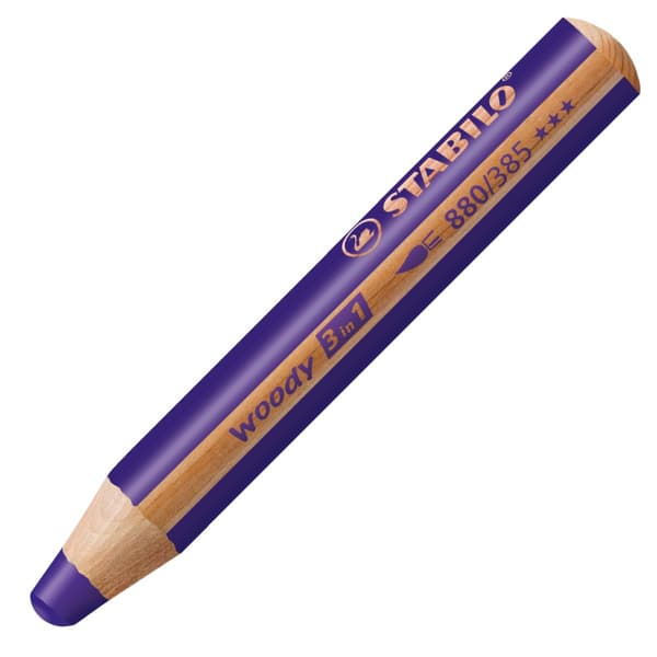Stabilo Woody 3in1 Penna Violet 880/385