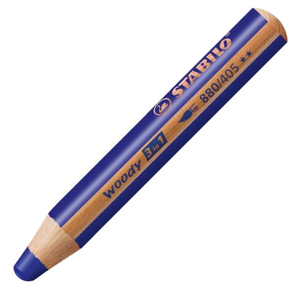 Stabilo Woody 3in1 Pencil Ultramarine 880/405