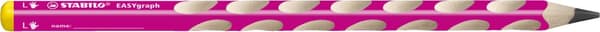 Stabilo EASYgraph venstrehåndsblyant HB Pink 321/01-HB-6