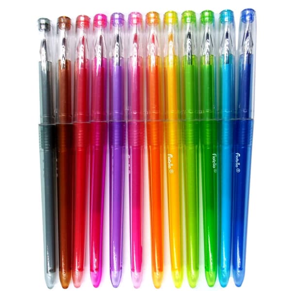 Fiorello Gel Pens 12 färger GR-F573-12 160-21 40
