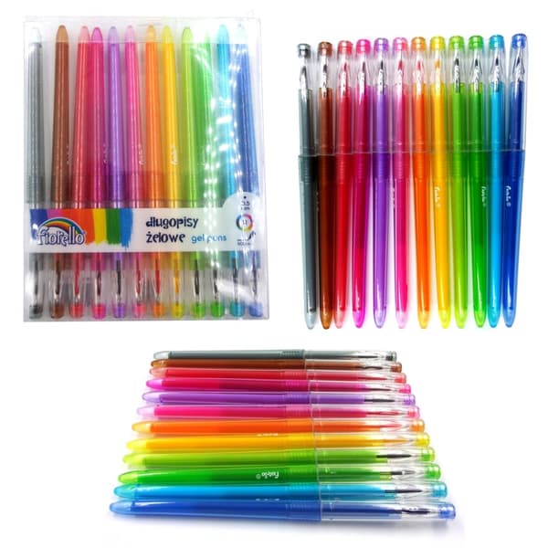 Fiorello Gel Pens 12 färger GR-F573-12 160-21 40