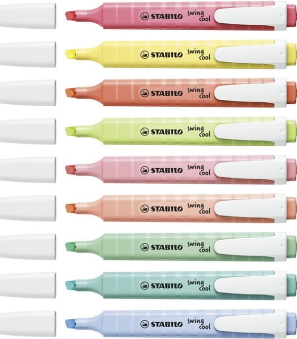 Stabilo Swing Cool Pastel Highlighter Sæt / 8 stk / 275/8-08-1
