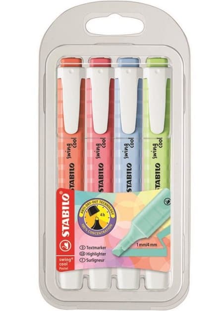 Stabilo Swing Cool Pastel Highlighter 275/4-08-1