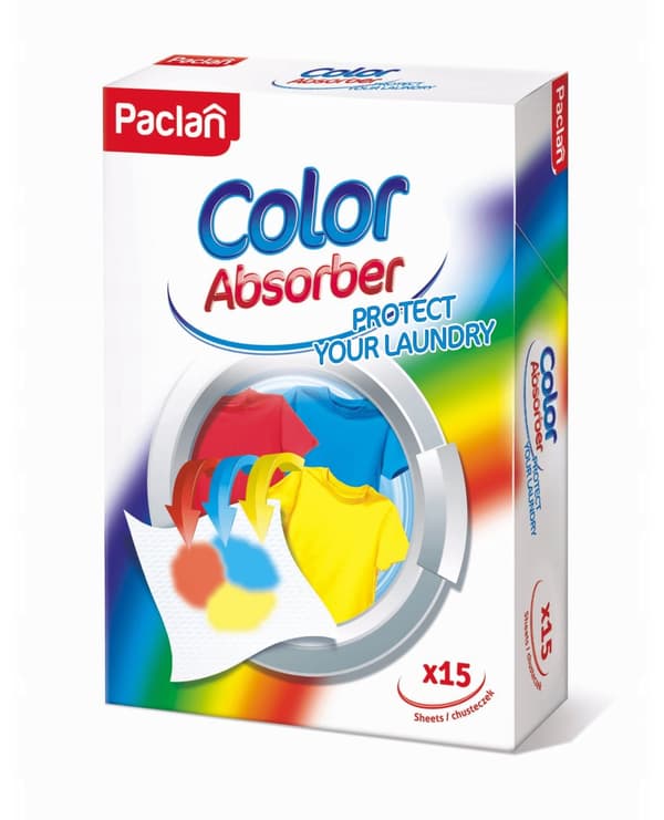 Paclan Color Absorber engangsvaskeservietter 15 stk 137511
