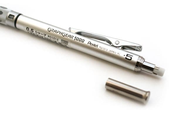 Pentel Graphear Ersättningssuddgummi 4 st. Z2-IN