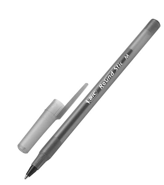 BIC Round Stic Classic Kulspetspenna Svart Blister /8st/