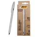 Miniatyrbild 1 av 2: Bic Cristal Re'New Blue Kulspetspenna /1 penna + 2 refills/