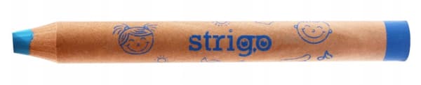 Strigo Jumbo Puiset värikynät /6kpl/ Kotelo SSC113