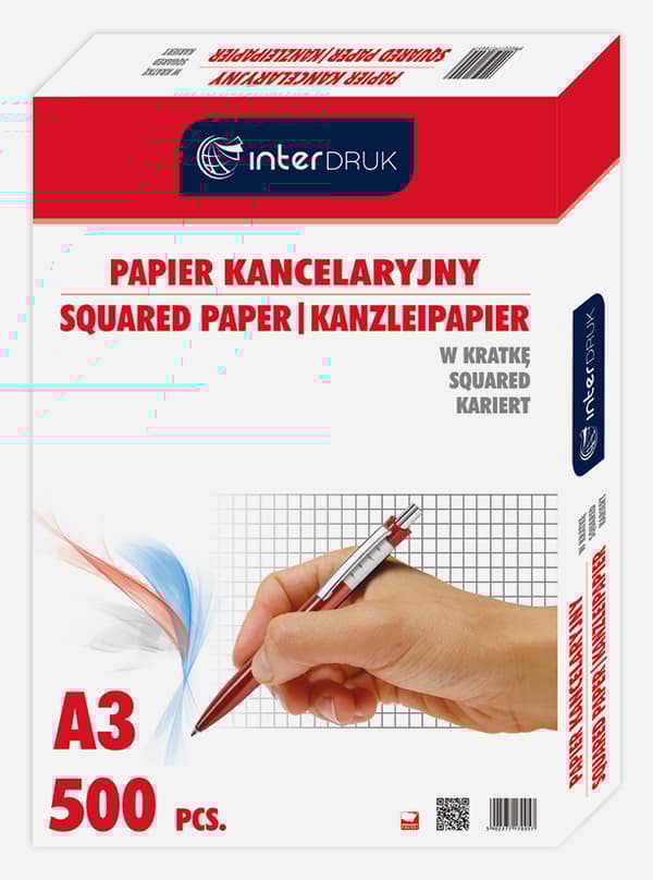 Toimistopaperi Interdruk A3 500 arkkia