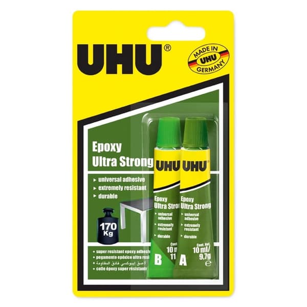Epoxilim i Tube UHU Epoxi Ultra Strong 2x10 ml