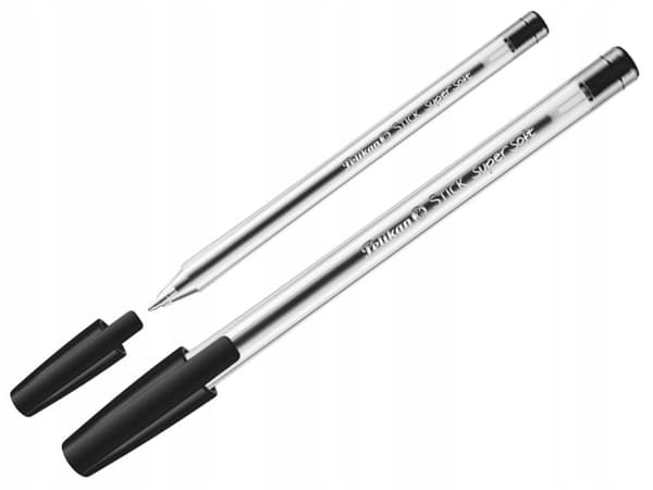 Pelikan Sict Super Soft Kuglepen Sort/10stk/