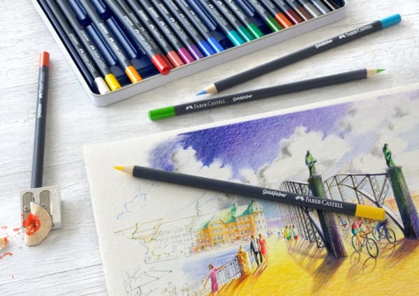 Faber-Castell Goldfaber 36 Färger Metallförpackning 114736 FC