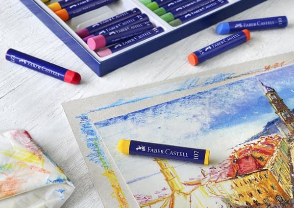 Oljepastell Kritor Faber-Castell CREATIVE STUDIO 36 FÄRGER FÖRPACKNING KARTONG 127036FC