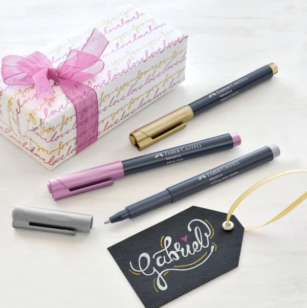 Faber-Castell Mettalics Metallic Markers Blister 6 kpl.