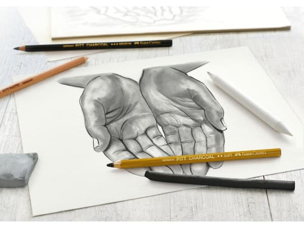Faber-Castell Charcoal Skitse Sæt 7 stk 2 kul (6-11mm)