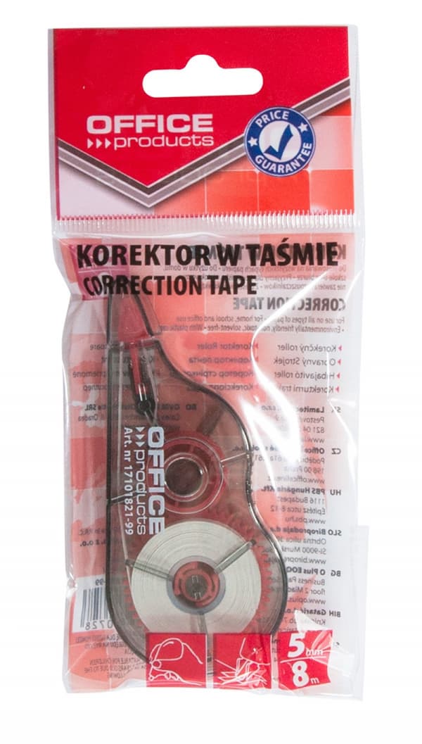 Korrektionstape Kontorprodukter 5mmx8m 17101821-99