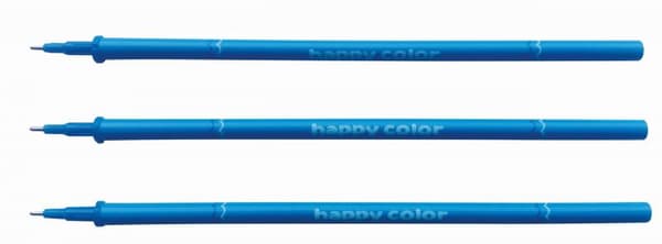 Standard A 0,5 mm blå refill til sletbar kuglepen /3stk/