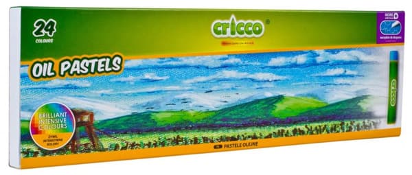 Cricco Oljepastell 24 färger CR418K24