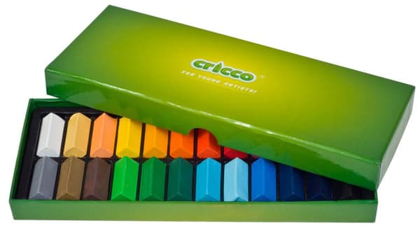 CRICCO SOFT PASTELS SET 24-FÄRGER CR491K24