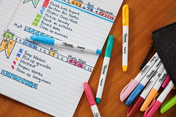 Sharpie S-Note Pastel Highlighter 12 stk. 2138233
