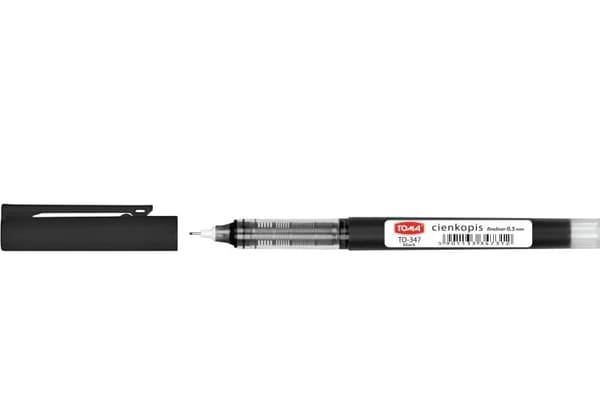 Toma Sort TO-347 Kapillær Fineliner 0,5 mm