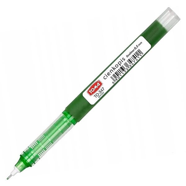 Toma Capillary Fineliner Grön TO-347 0,5 mm