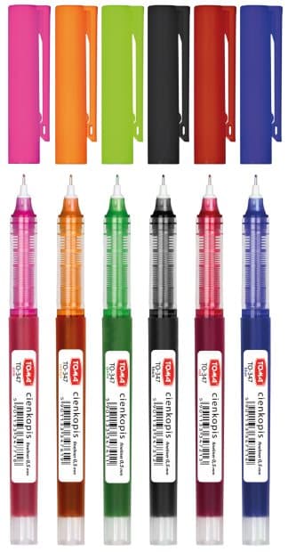Toma Capillary Fineliner Set om 6 TO-347 0,5 mm