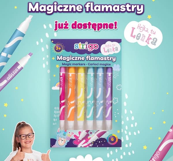 Magic Markers Hejka tu Lenka 6 väriä SSC143