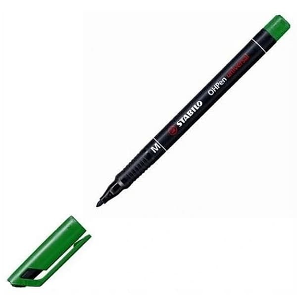 Stabilo OHPen S Folie Pen Grøn 0,4 mm