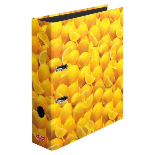 Herlitz Pärm A4/80mm Citroner Max. Fil