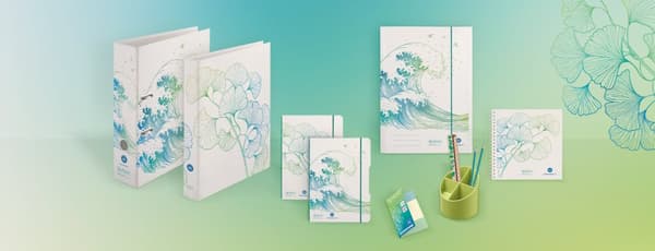 Herlitz pärm A4/80mm Greenline Gin Max. Fil '50033409'