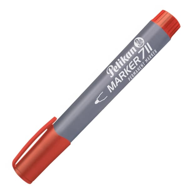 Pelikan 711 Permanent Marker Rød