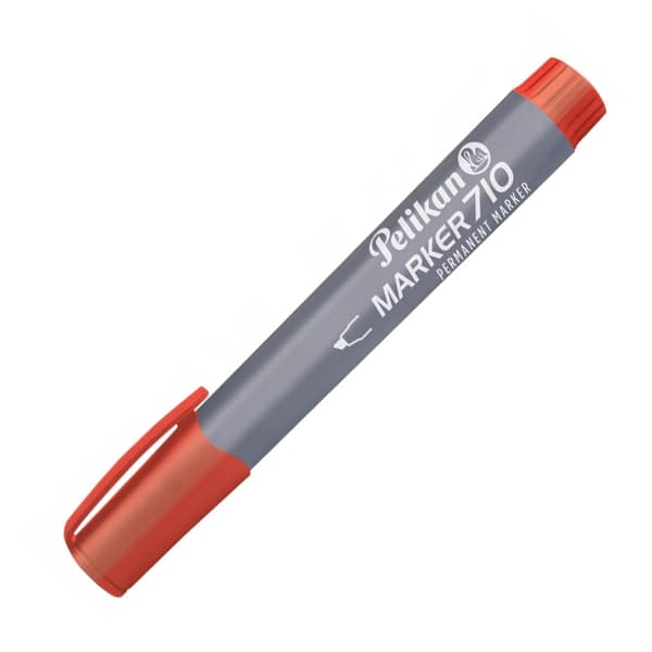 Pelikan 710 Red Bevel Permanent Marker