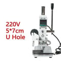 Miniatyrbild 2 av 2: ZONESUN Varmfoliepress, 220V strömförsörjning, 5*7 cm stämplingsområde,220V 5x7cm