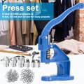 Miniatyrbillede 2 af 4: Håndtryksøjeletmaskine, inkluderer 1500 øjeletter, tre stanseværktøjer, holdbar aluminiumslegering.