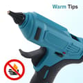 Miniatyrbillede 2 af 4: Trådløs elektrisk varmepistol, 18V, 11mm limstift