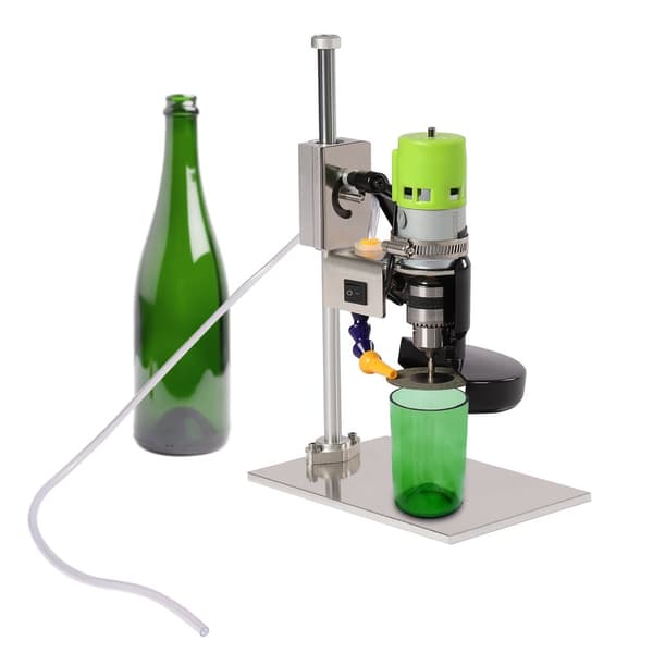 Elektrisk Glasflaskskärare, 150W Motor, Hög Maxhastighet, Fullständiga Tillbehör