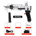 Miniatyrbillede 2 af 2: Tæppe Tufting Pistol, Skåret Luv & Sløjfe Luv, Elektrisk & Håndholdt,SORT EU Stik