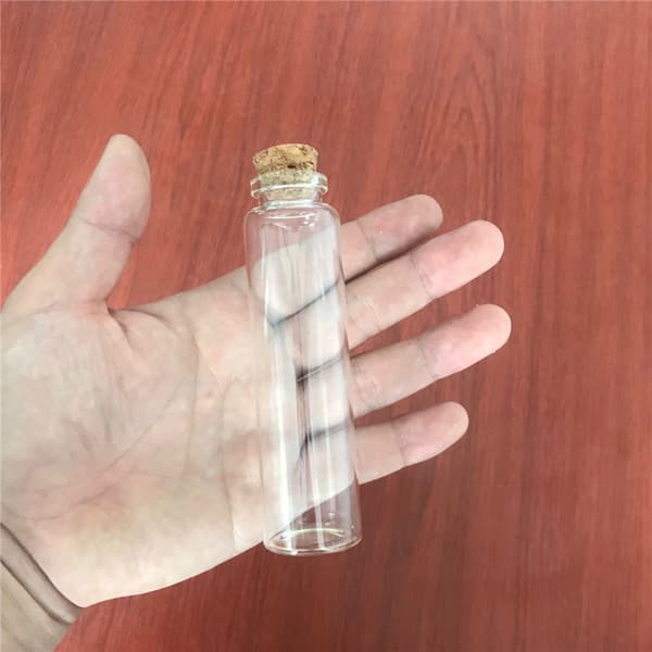DIY Glasflasker, 55 ml kapacitet, Korklåg, 50 stk. sæt