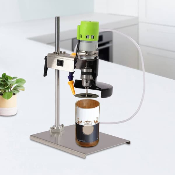 Glasflaskskärare, Justerbar hastighet, 150W motor